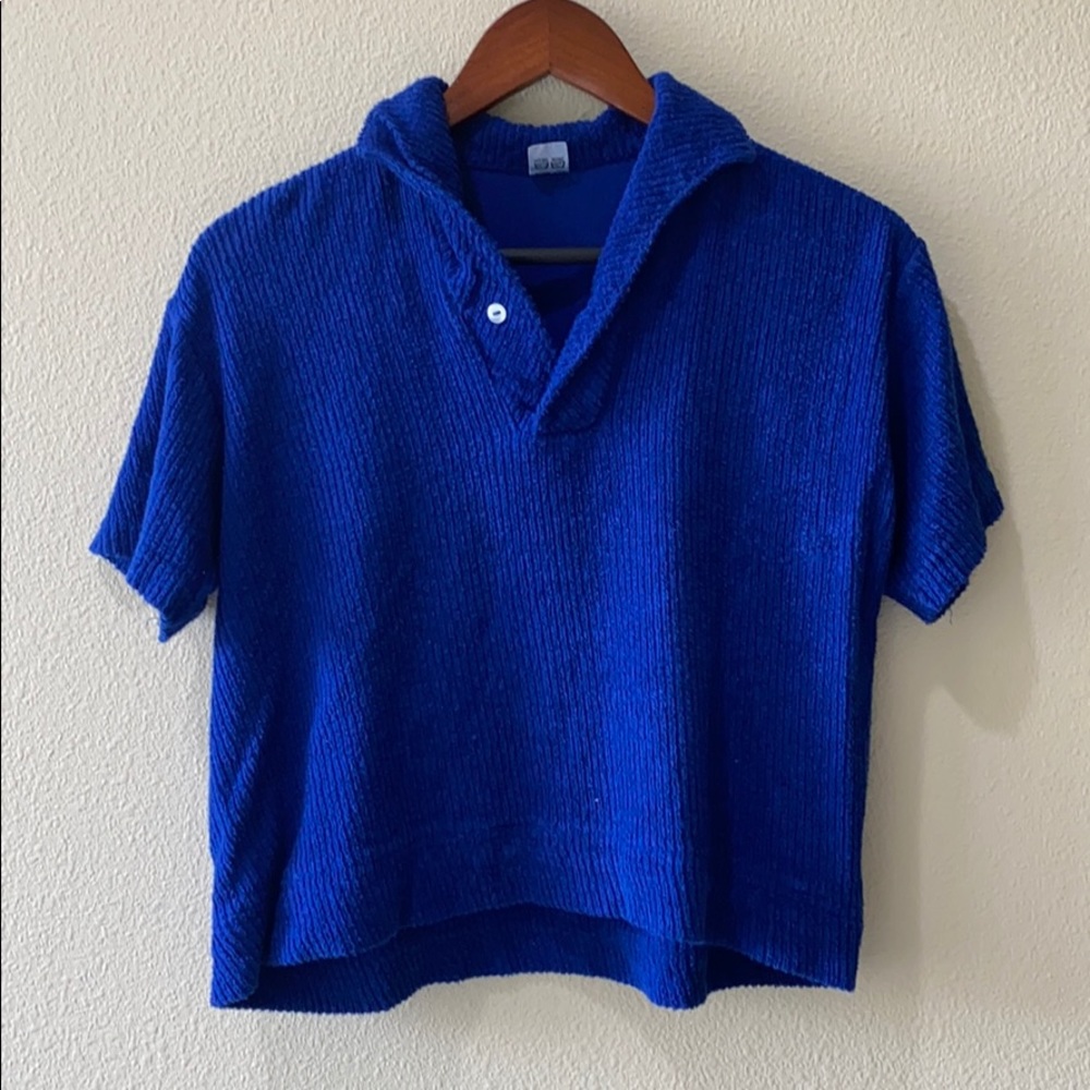 Retro teddy polo